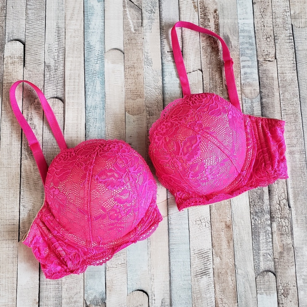 Victoria's Secret lace push up bra - Sz 34D